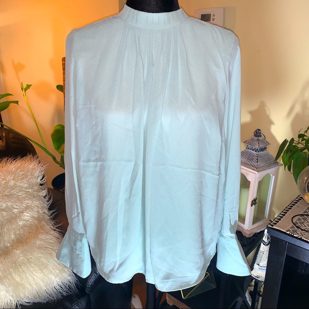 H&M Light Blue Blouse